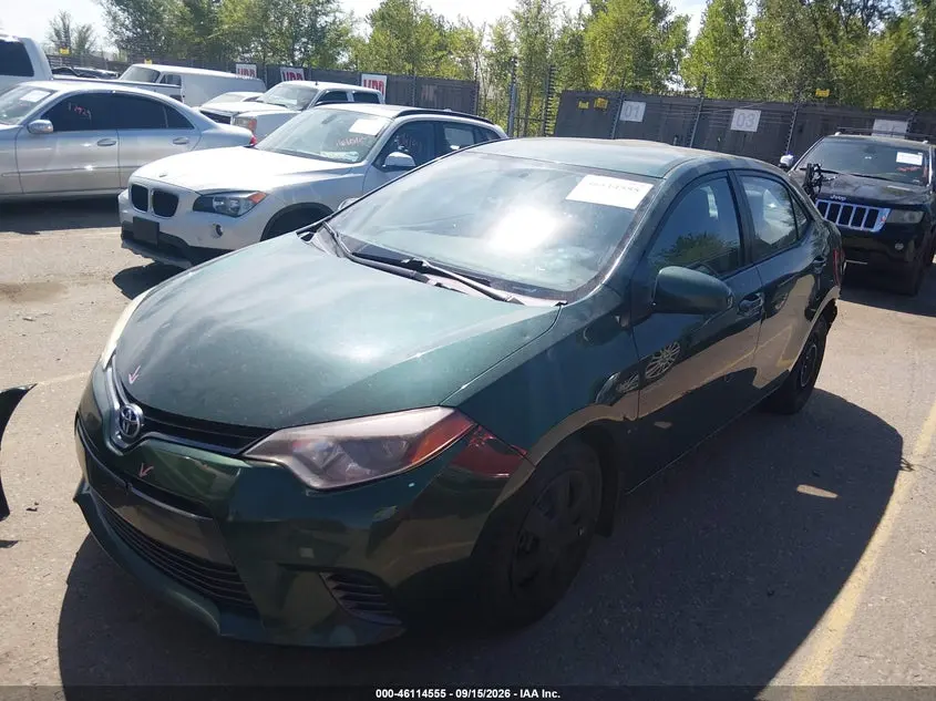 2016 TOYOTA COROLLA LE
