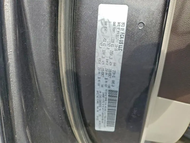 2017 CHRYSLER PACIFICA TOURING L PLUS  