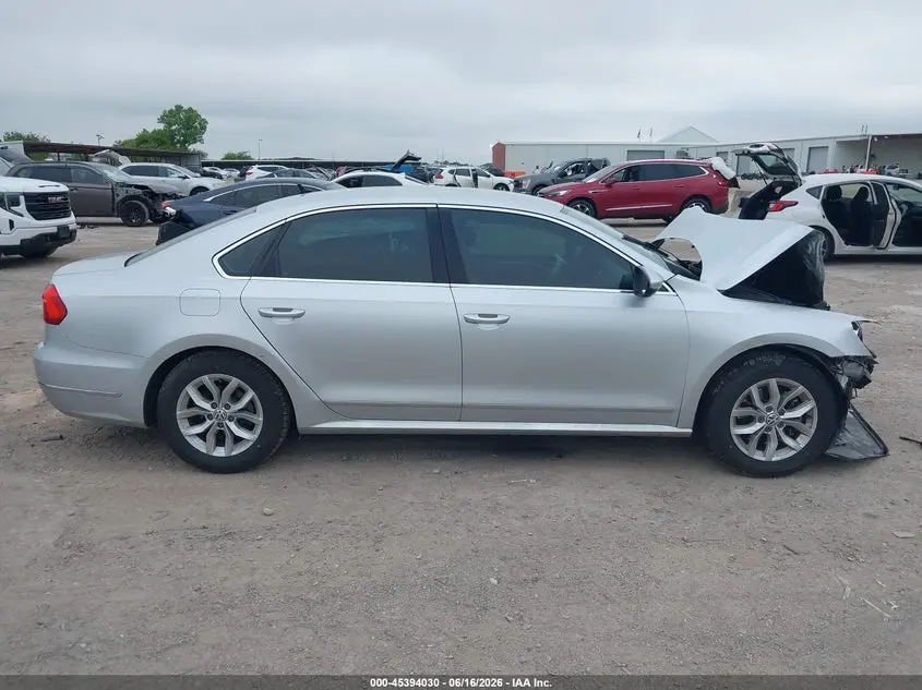 2016 VOLKSWAGEN PASSAT 1.8T S