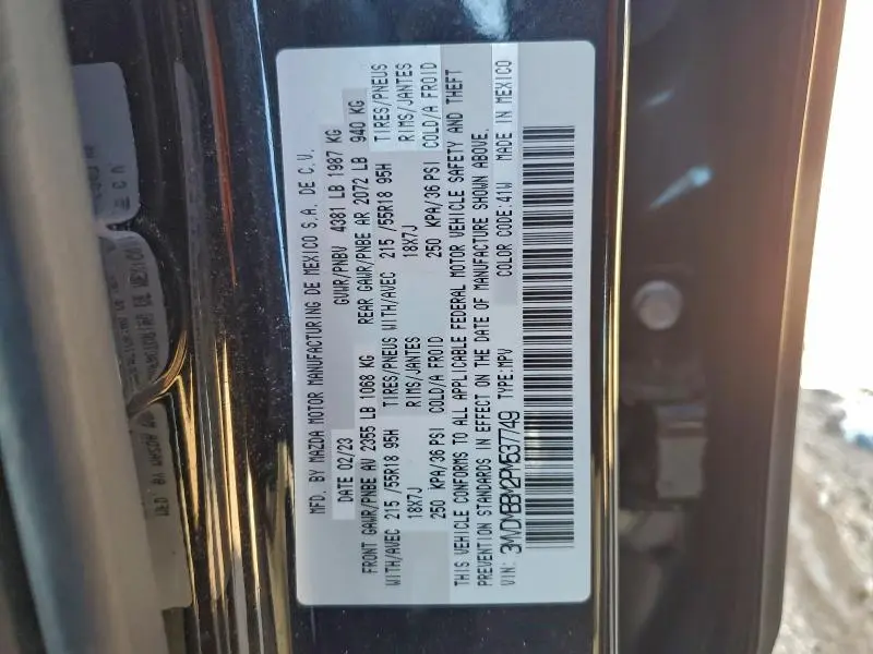 2023 MAZDA CX-30 SELECT  