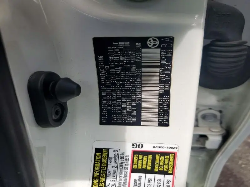 2014 TOYOTA COROLLA LE ECO PREMIUM  
