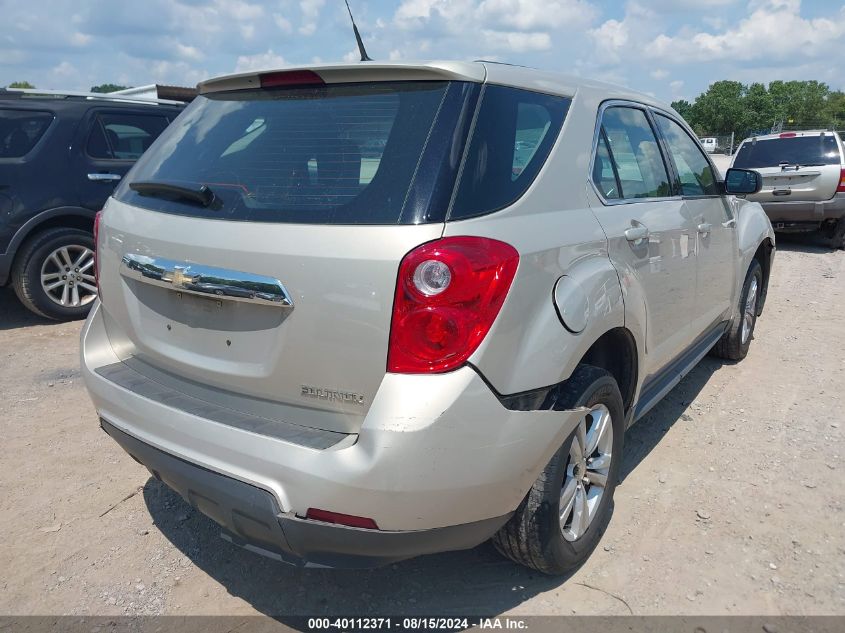 2012 CHEVROLET EQUINOX LS