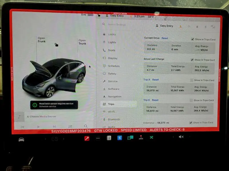 2021 TESLA MODEL Y   
