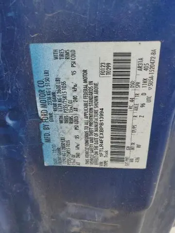 2011 FORD RANGER SUPER CAB  