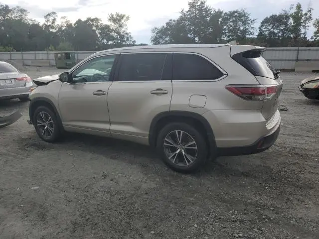 2016 TOYOTA HIGHLANDER XLE  
