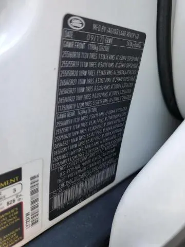 2018 LAND ROVER RANGE ROVER VELAR S  