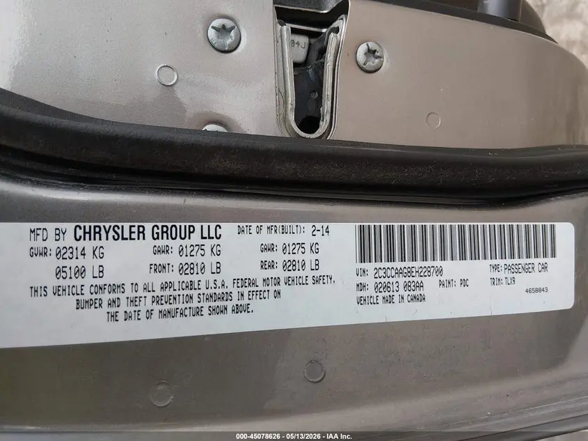 2014 CHRYSLER 300  