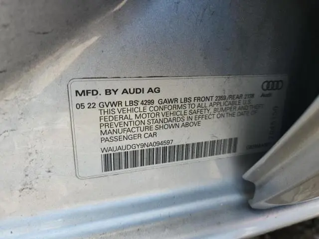 2022 AUDI A3 PREMIUM