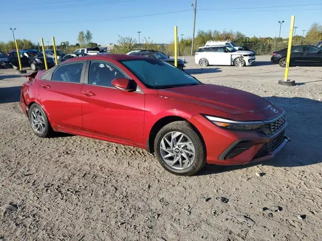 2024 HYUNDAI ELANTRA BLUE  