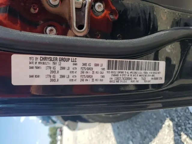 2012 DODGE RAM 1500 SLT  
