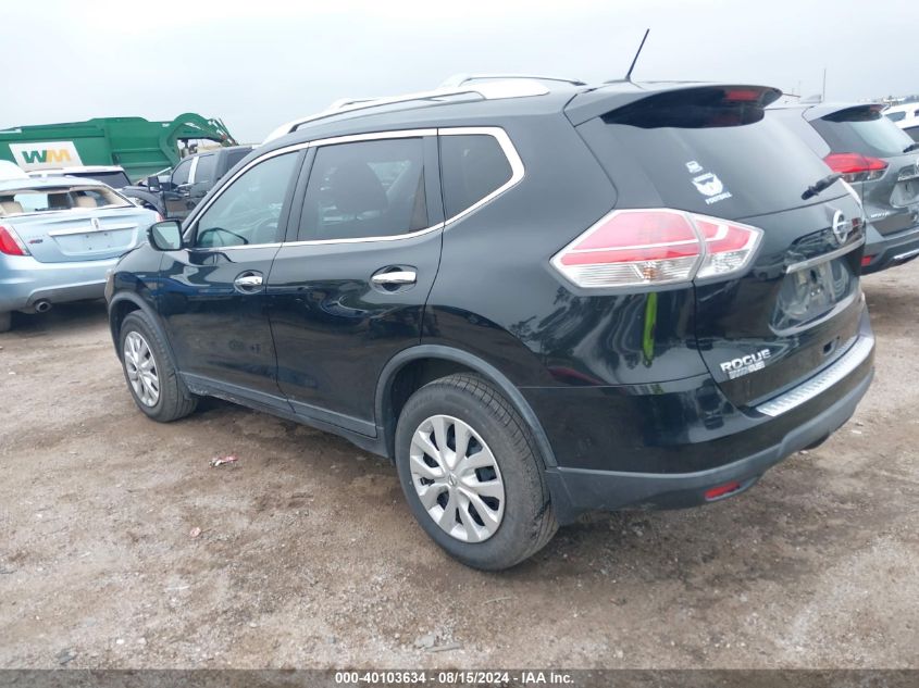 2016 NISSAN ROGUE S