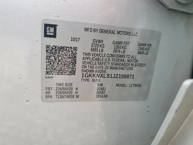 2018 GMC ACADIA DENALI  