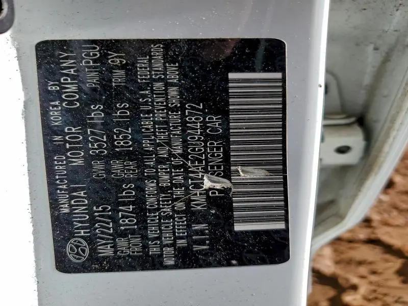 2016 HYUNDAI ACCENT SE  