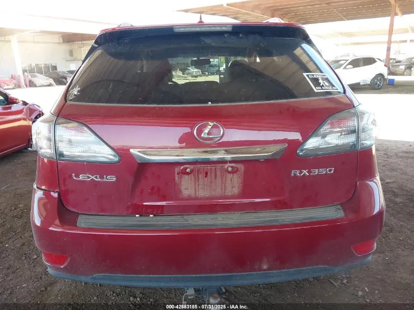 2010 LEXUS RX 350  