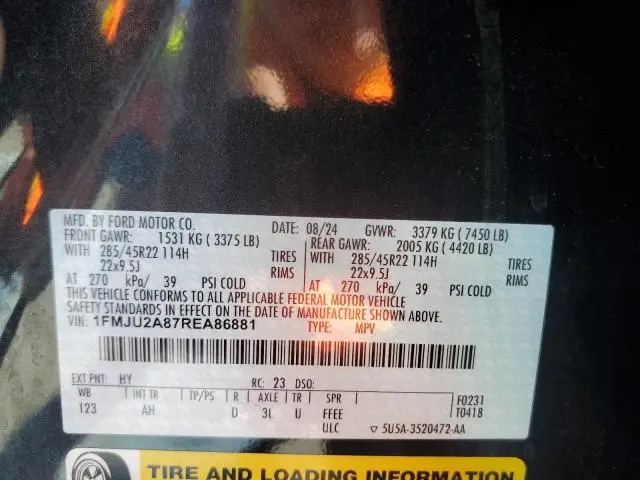 2024 FORD EXPEDITION LIMITED  