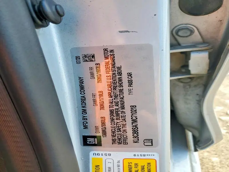2021 CHEVROLET SPARK LS  
