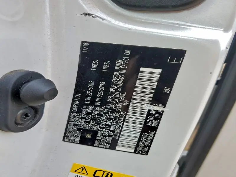 2019 LEXUS NX 300 BASE  