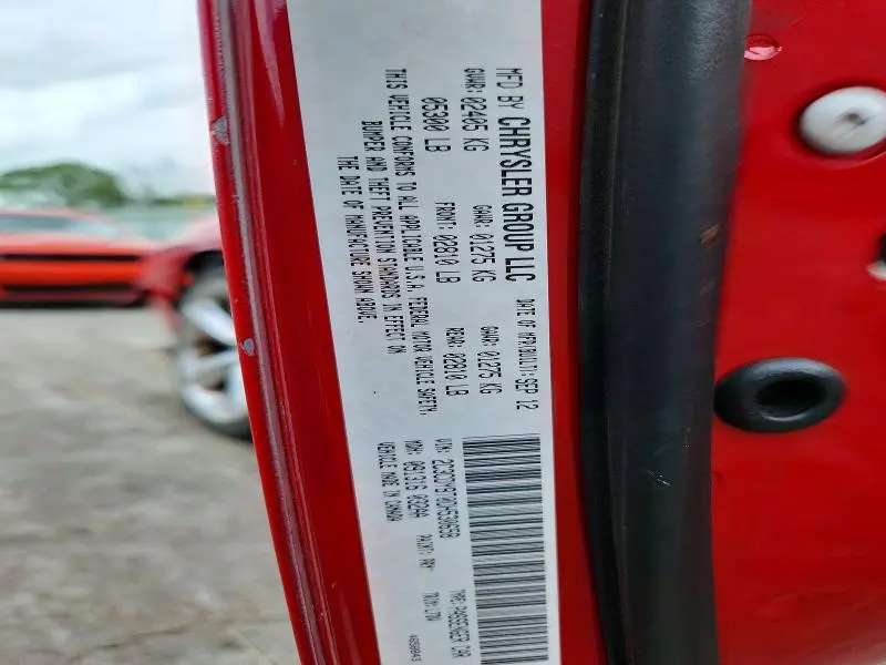 2013 DODGE CHALLENGER R/T  