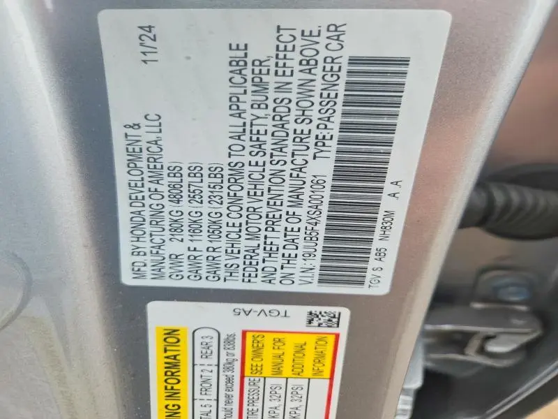 2025 ACURA TLX TECHNOLOGY  