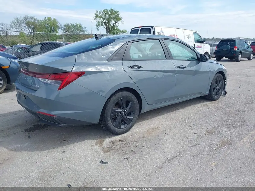 2023 HYUNDAI ELANTRA HYBRID BLUE