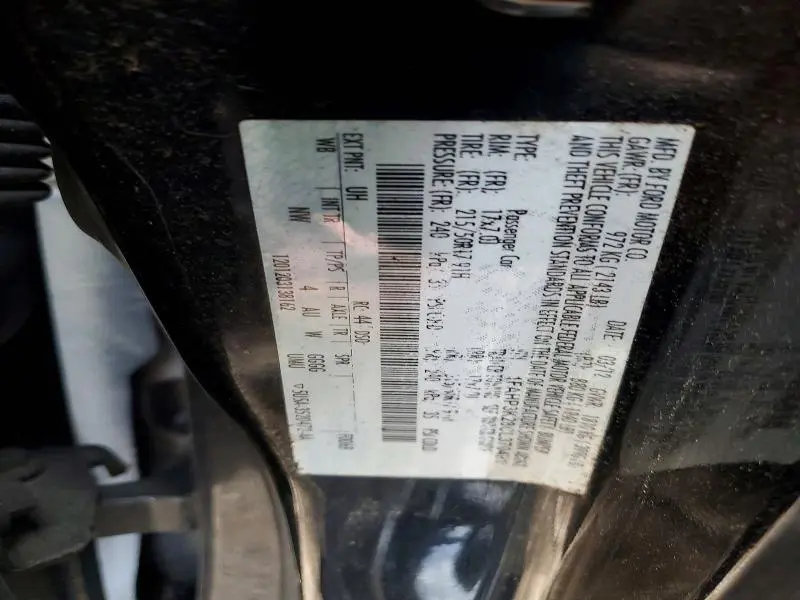 2012 FORD FOCUS SE  