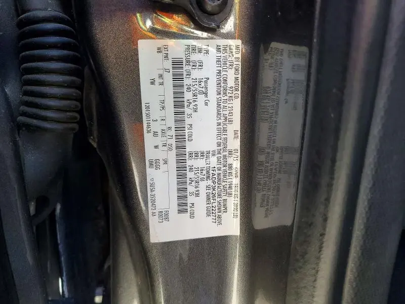 2015 FORD FOCUS SE  