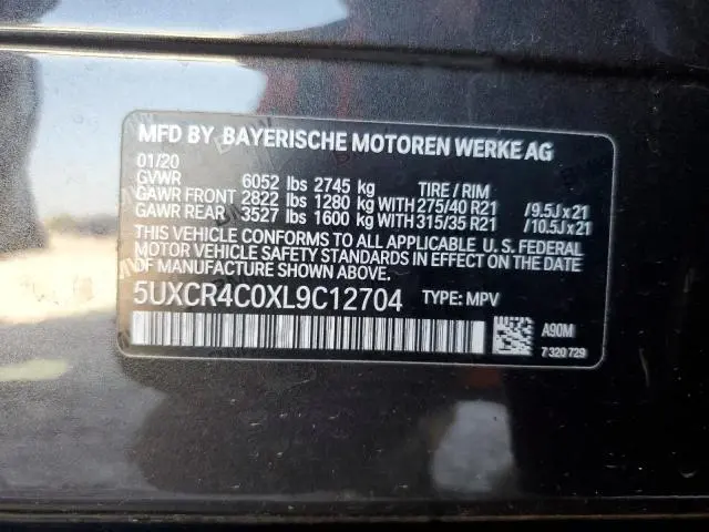 2020 BMW X5 SDRIVE 40I  