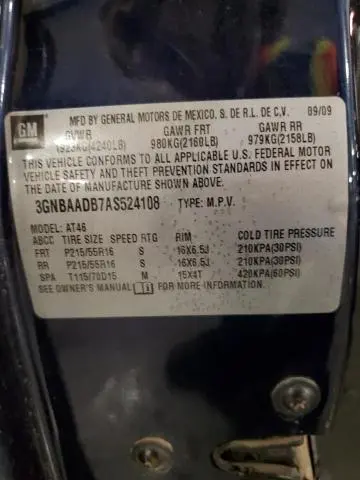 2010 CHEVROLET HHR LS  