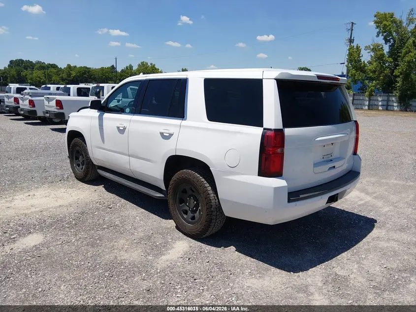 2019 CHEVROLET TAHOE COMMERCIAL FLEET