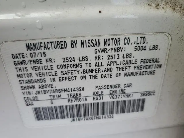 2015 INFINITI Q50 BASE  