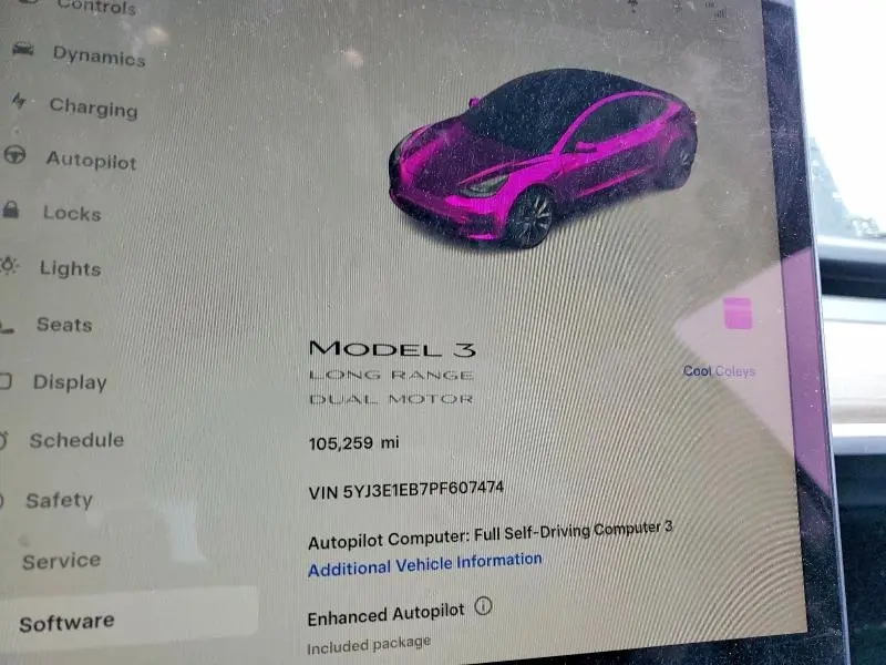 2023 TESLA MODEL 3   