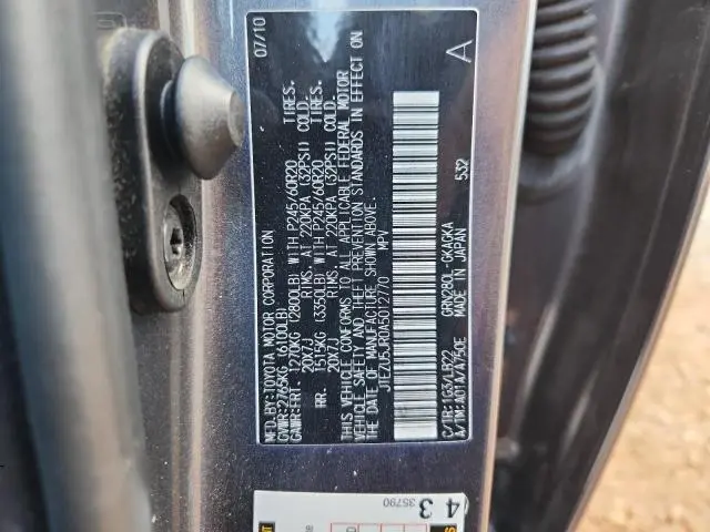 2010 TOYOTA 4RUNNER SR5  