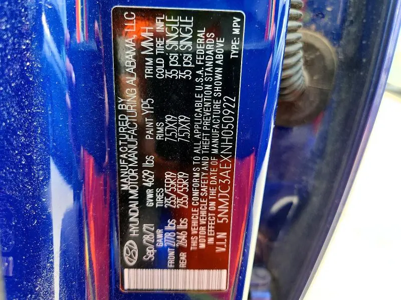 2022 HYUNDAI TUCSON SEL  
