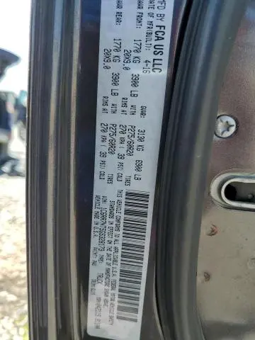 2016 RAM 1500 LARAMIE
