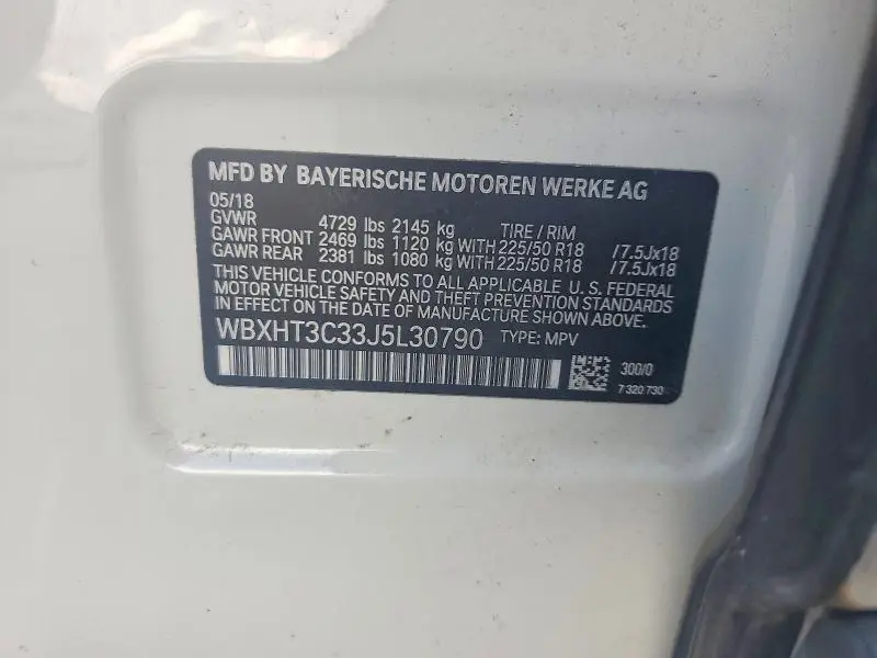 2018 BMW X1 XDRIVE28I  
