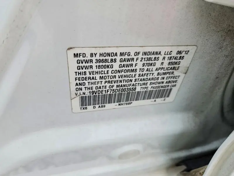 2013 ACURA ILX 20 TECH  