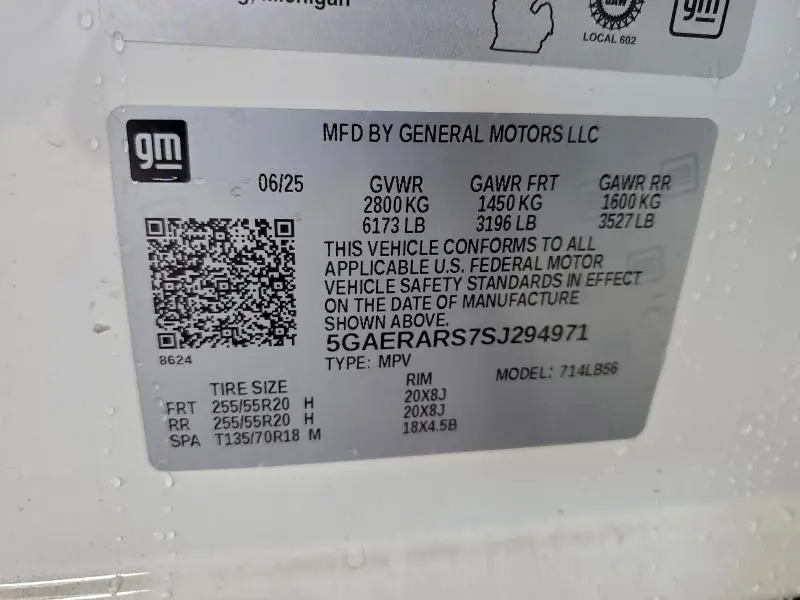 2025 BUICK ENCLAVE PREFERRED  