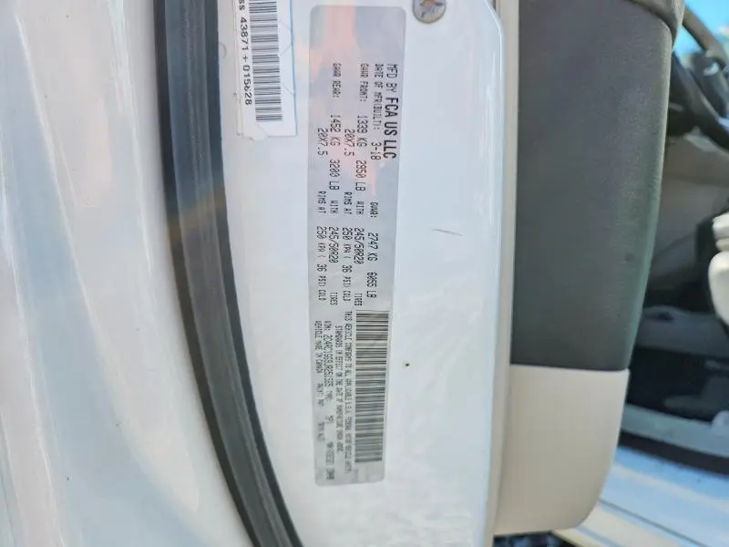 2018 CHRYSLER PACIFICA LIMITED  