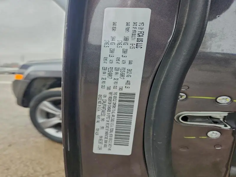 2015 JEEP PATRIOT LATITUDE  