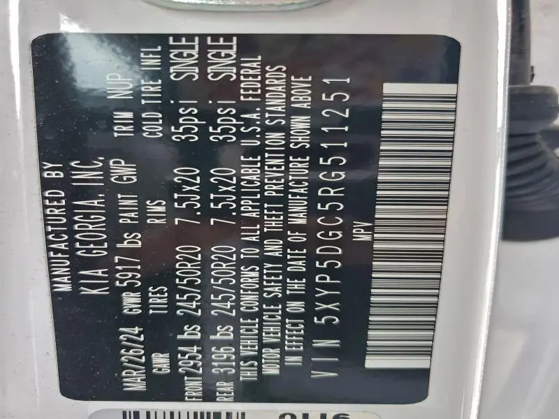 2024 KIA TELLURIDE SX  