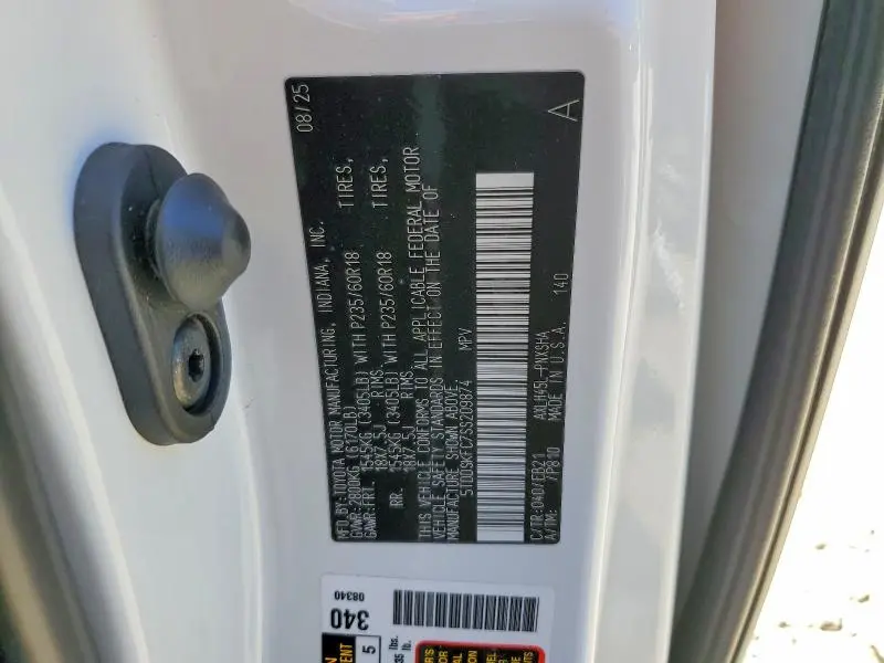 2025 TOYOTA SIENNA XSE  