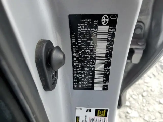 2021 TOYOTA COROLLA LE  