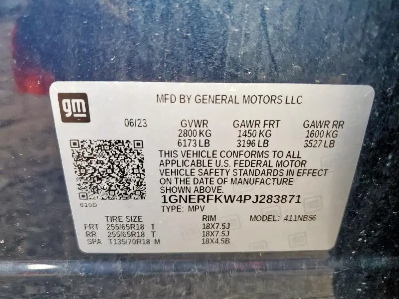 2023 CHEVROLET TRAVERSE LS  