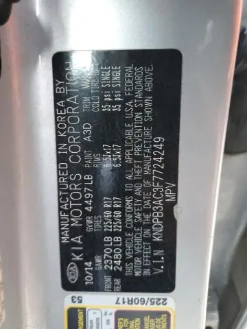 2015 KIA SPORTAGE LX  