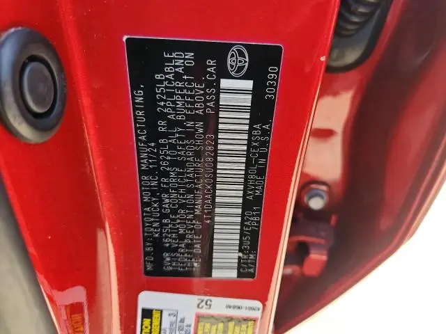 2025 TOYOTA CAMRY XSE  