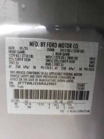 2025 FORD MAVERICK XLT  