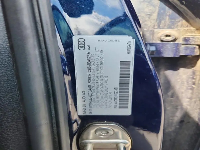 2018 AUDI A3 PREMIUM  
