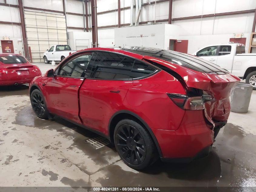 2021 TESLA MODEL Y LONG RANGE DUAL MOTOR ALL-WHEEL DRIVE