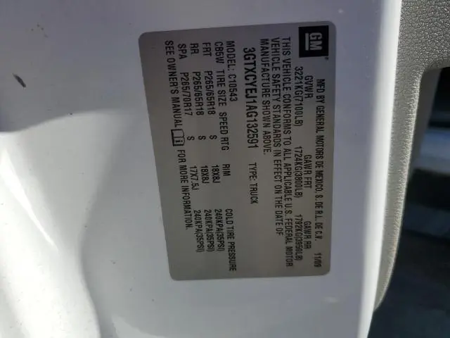 2010 GMC SIERRA C1500 HYBRID  