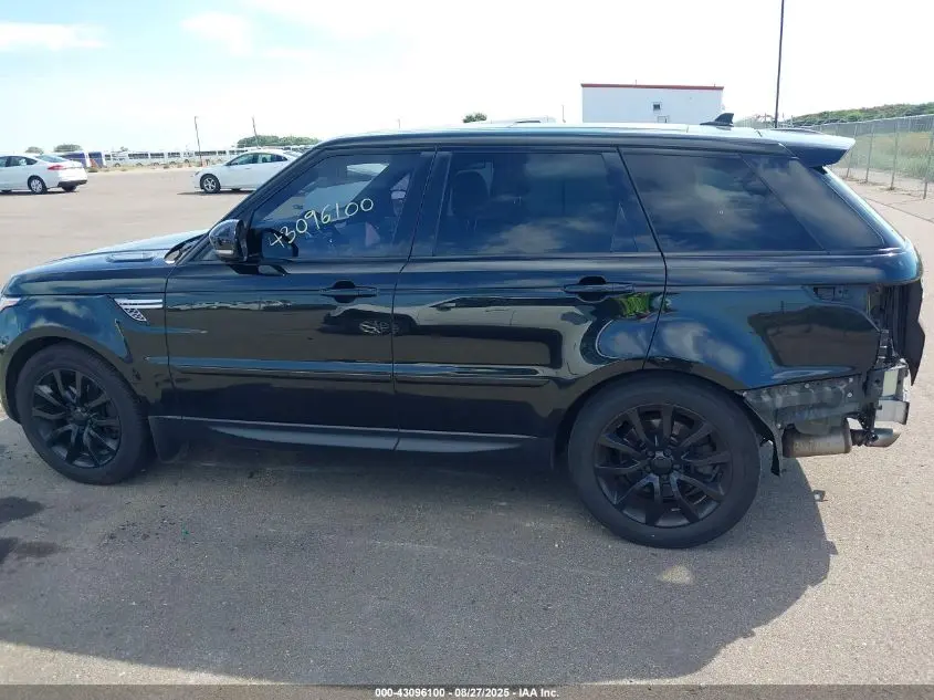2015 LAND ROVER RANGE ROVER SPORT 3.0L V6 SUPERCHARGED HSE